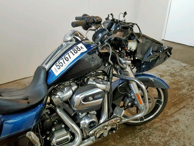 1HD1KXC12JB632210 - 2018 HARLEY-DAVIDSON FLHX 115TH BLUE photo 5