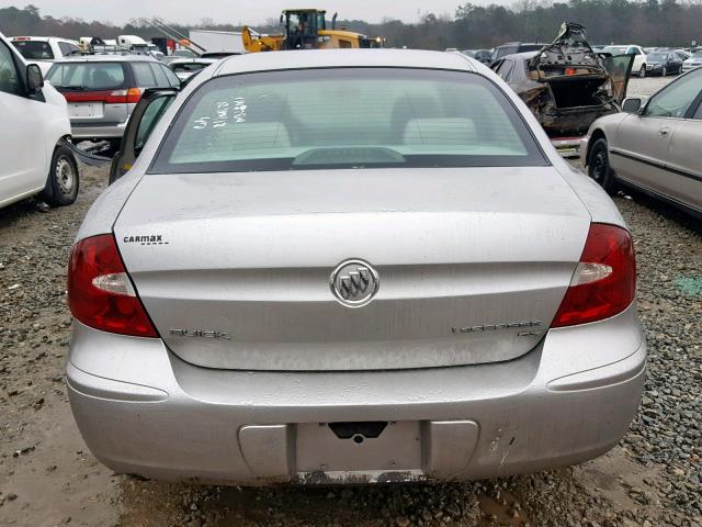 2G4WC552871118204 - 2007 BUICK LACROSSE C SILVER photo 9