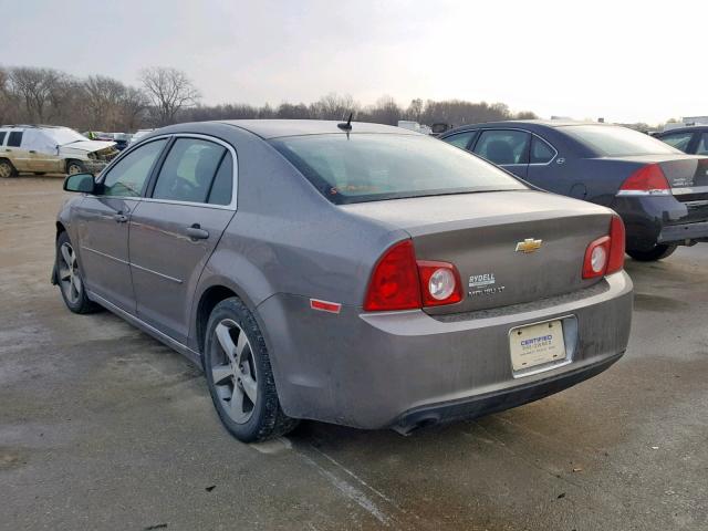 1G1ZC5E15BF253711 - 2011 CHEVROLET MALIBU 1LT BROWN photo 3