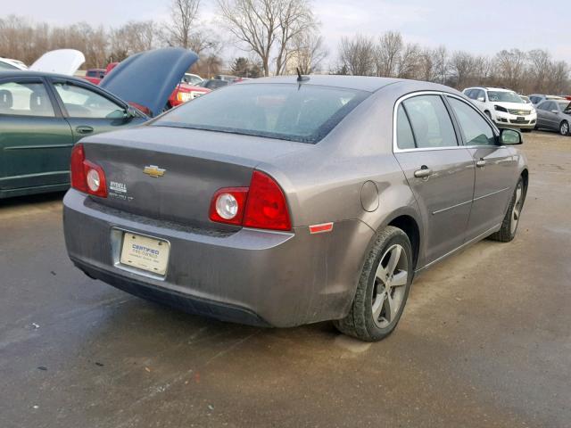 1G1ZC5E15BF253711 - 2011 CHEVROLET MALIBU 1LT BROWN photo 4