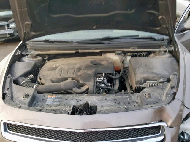 1G1ZC5E15BF253711 - 2011 CHEVROLET MALIBU 1LT BROWN photo 7