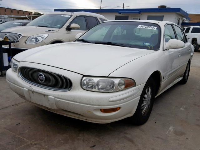 1G4HP52K15U268464 - 2005 BUICK LESABRE CU WHITE photo 2