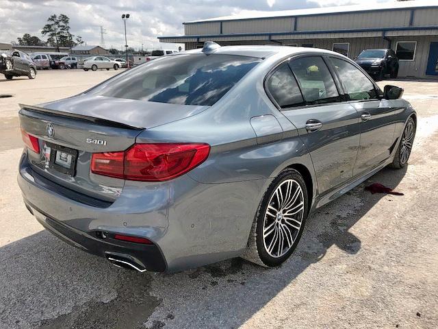 WBAJE5C37HG913556 - 2017 BMW 540 I GRAY photo 4