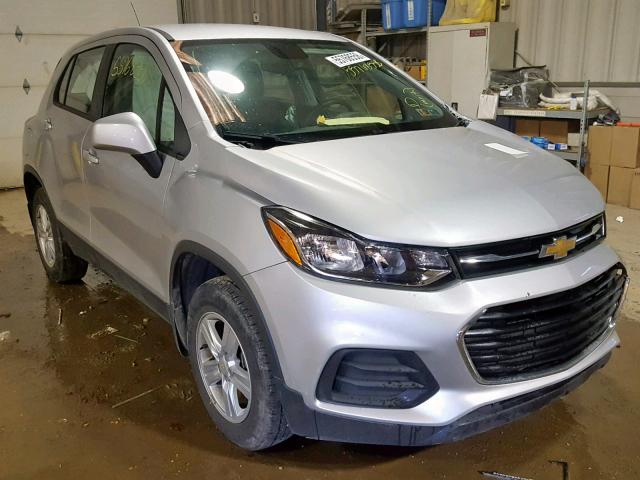 3GNCJNSB2HL274683 - 2017 CHEVROLET TRAX LS GRAY photo 1