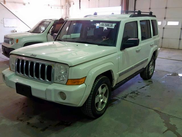 1J4RG4GK5AC103894 - 2010 JEEP COMMANDER WHITE photo 2