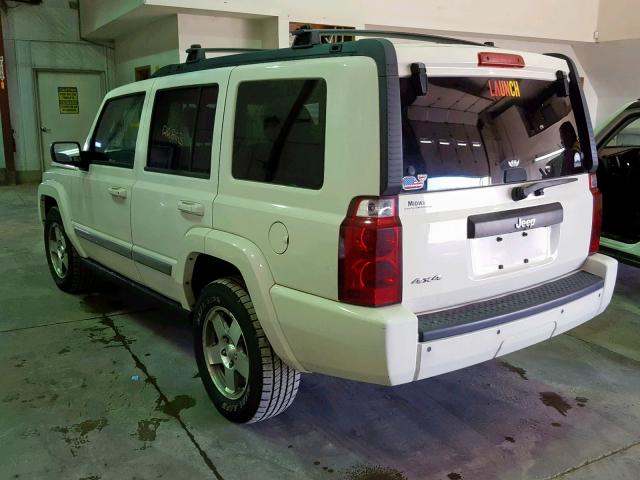 1J4RG4GK5AC103894 - 2010 JEEP COMMANDER WHITE photo 3