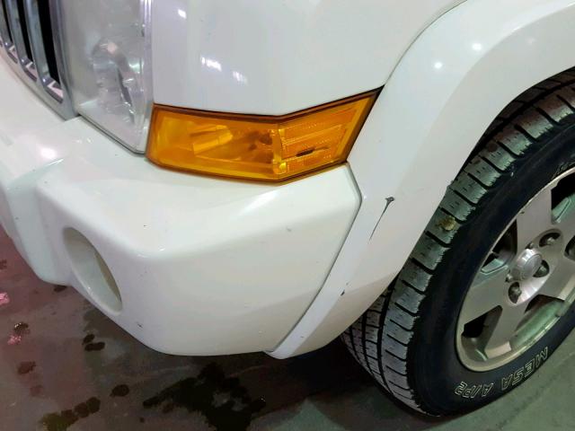 1J4RG4GK5AC103894 - 2010 JEEP COMMANDER WHITE photo 9