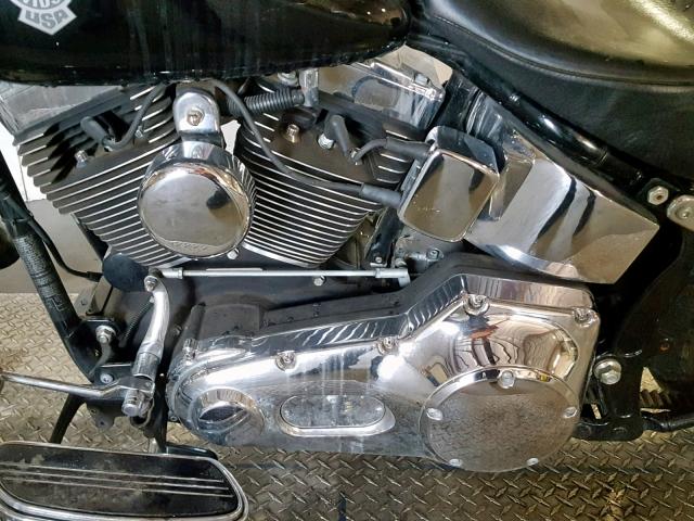 1HD1BXB386Y037207 - 2006 HARLEY-DAVIDSON FLSTFI BLACK photo 7