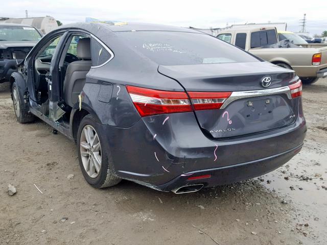 4T1BK1EB2DU063212 - 2013 TOYOTA AVALON BAS GRAY photo 3