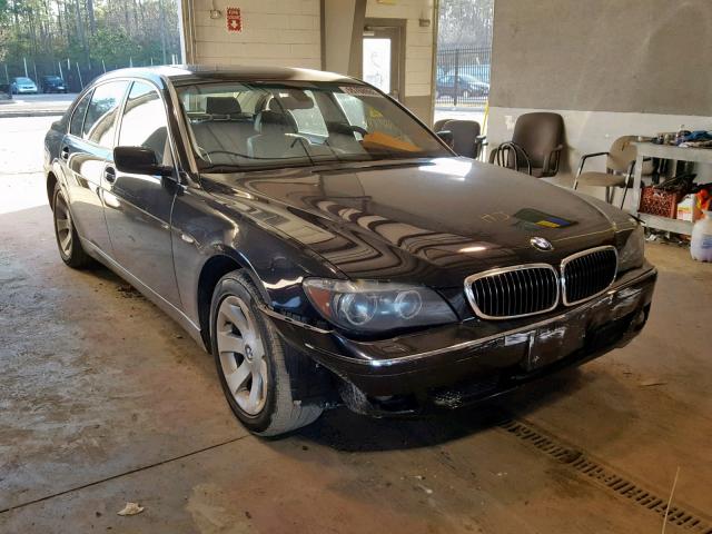 WBAHN83577DT67598 - 2007 BMW 750 BLACK photo 1