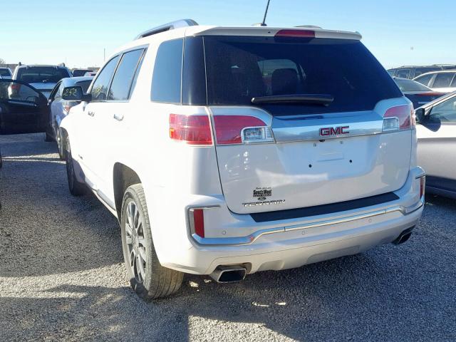 2GKFLRE33G6141143 - 2016 GMC TERRAIN DE WHITE photo 3