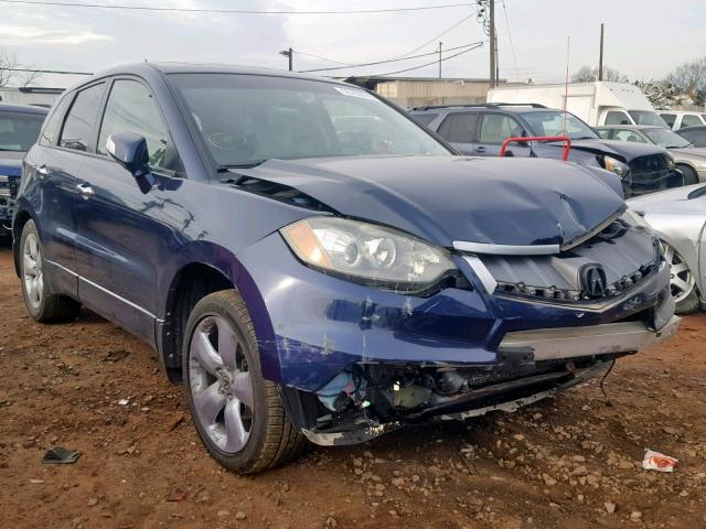 5J8TB18578A015468 - 2008 ACURA RDX TECHNO BLUE photo 1