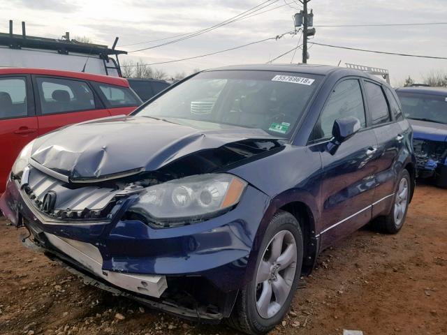 5J8TB18578A015468 - 2008 ACURA RDX TECHNO BLUE photo 2