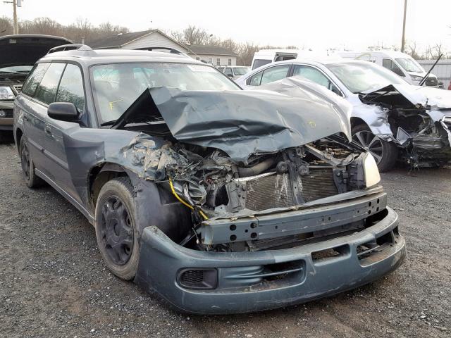 4S3BH635027303771 - 2002 SUBARU LEGACY L GREEN photo 1