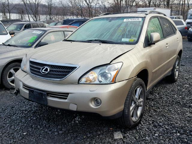 JTJHW31U160028903 - 2006 LEXUS RX 400 TAN photo 2