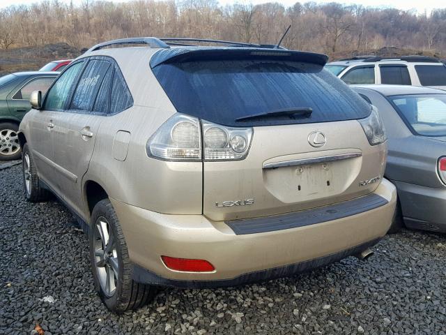 JTJHW31U160028903 - 2006 LEXUS RX 400 TAN photo 3