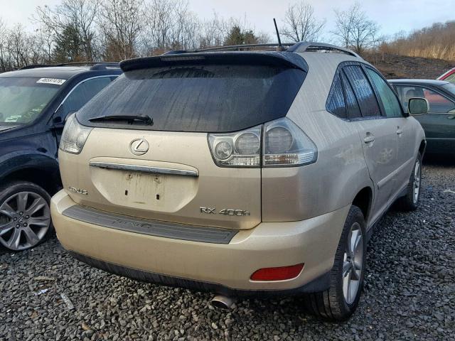 JTJHW31U160028903 - 2006 LEXUS RX 400 TAN photo 4