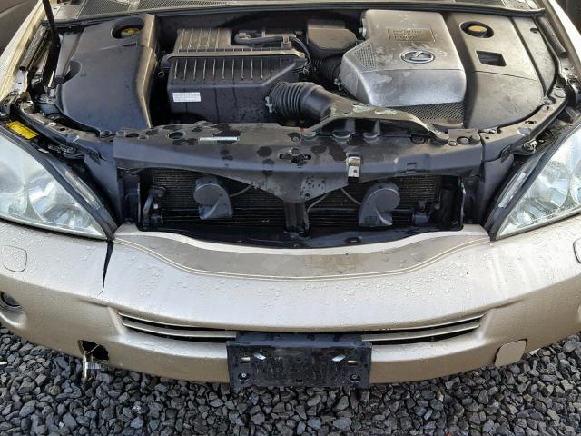 JTJHW31U160028903 - 2006 LEXUS RX 400 TAN photo 7