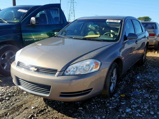 2G1WB58K569396229 - 2006 CHEVROLET IMPALA LS TAN photo 2