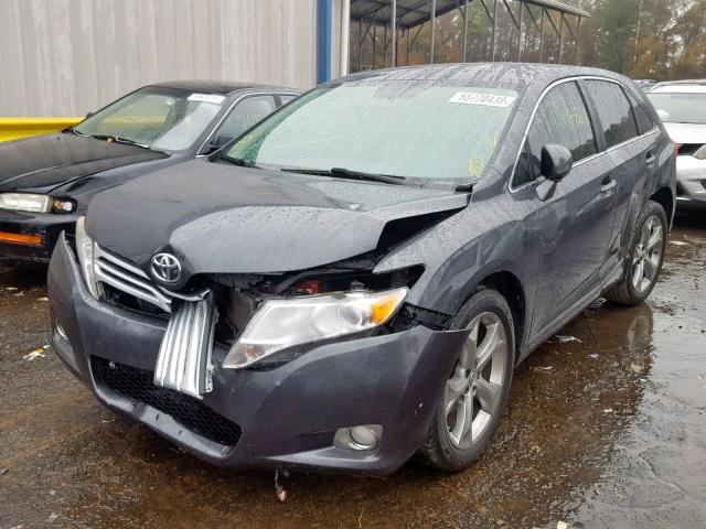 4T3ZK3BB1BU038045 - 2011 TOYOTA VENZA BASE GRAY photo 2