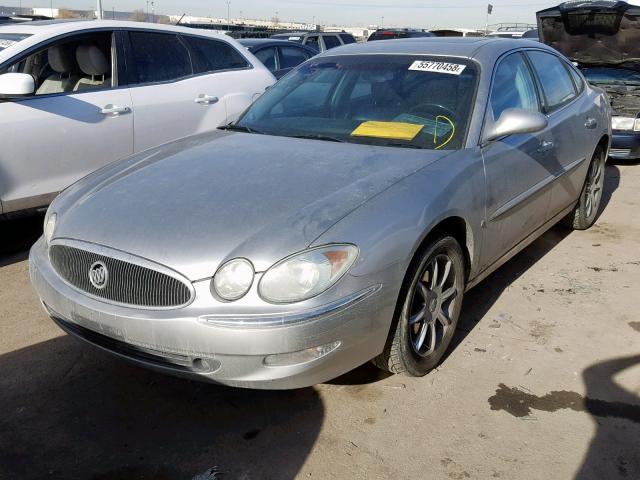 2G4WE587261165664 - 2006 BUICK LACROSSE C SILVER photo 2