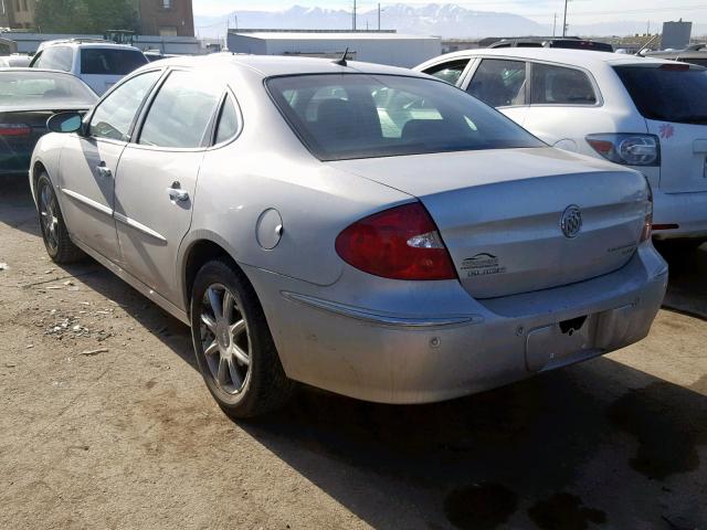 2G4WE587261165664 - 2006 BUICK LACROSSE C SILVER photo 3