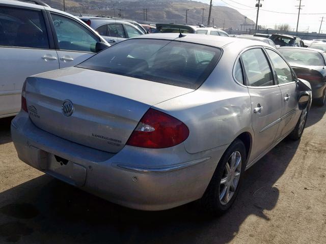 2G4WE587261165664 - 2006 BUICK LACROSSE C SILVER photo 4