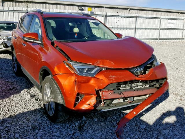 JTMDFREVXGJ058775 - 2016 TOYOTA RAV4 LIMIT RED photo 1