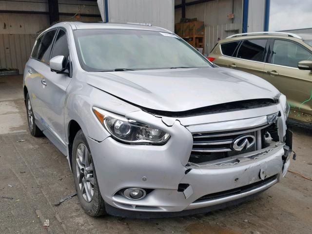 5N1AL0MM9DC314495 - 2013 INFINITI JX35 BASE SILVER photo 1