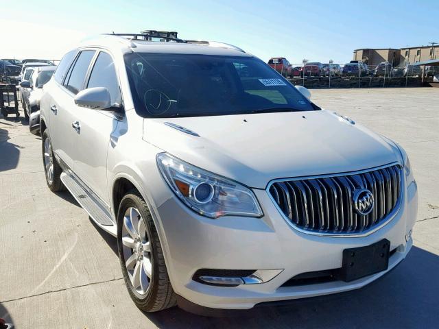 5GAKRCKD5EJ148034 - 2014 BUICK ENCLAVE WHITE photo 1