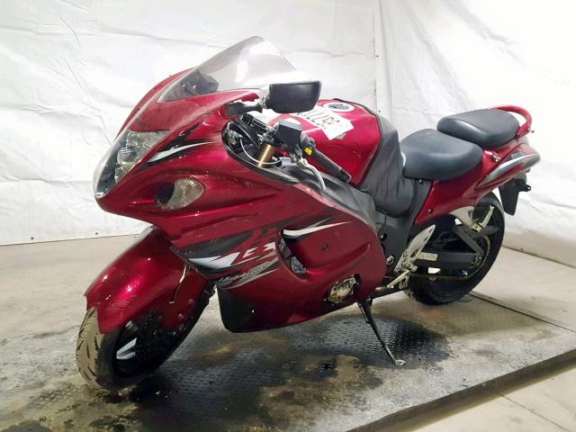 JS1GX72A4C2101053 - 2012 SUZUKI GSX1300 R RED photo 2