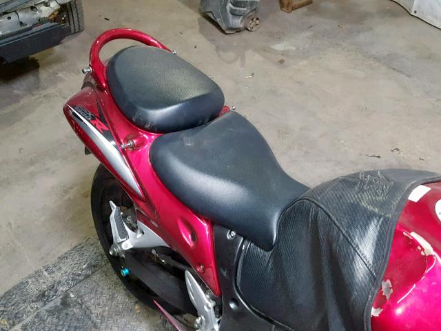 JS1GX72A4C2101053 - 2012 SUZUKI GSX1300 R RED photo 6