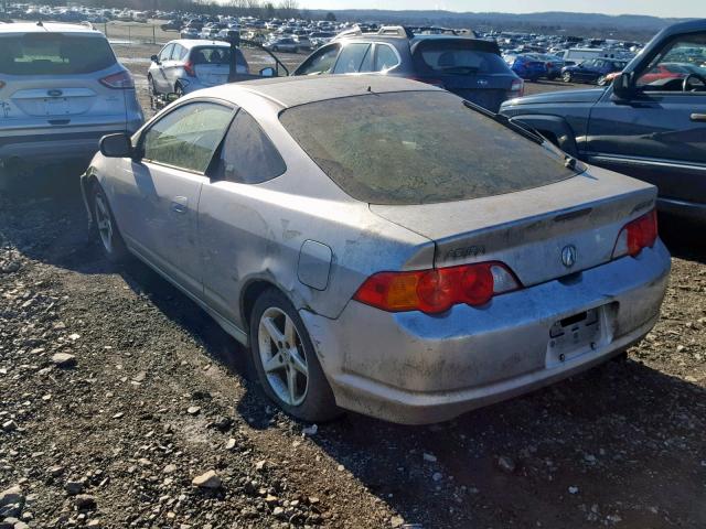 JH4DC53083C007006 - 2003 ACURA RSX TYPE-S SILVER photo 3