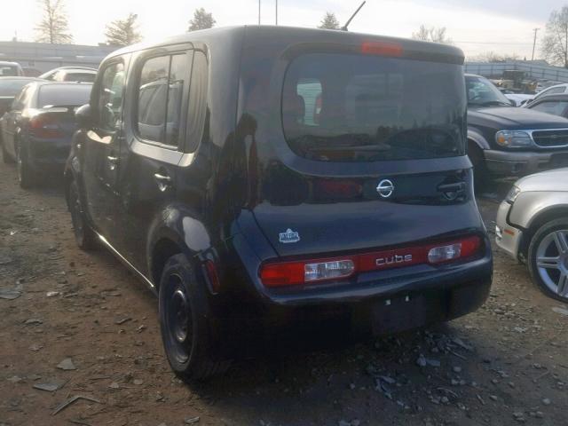 JN8AZ28R49T131070 - 2009 NISSAN CUBE BASE BLACK photo 3