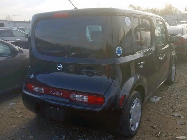 JN8AZ28R49T131070 - 2009 NISSAN CUBE BASE BLACK photo 4