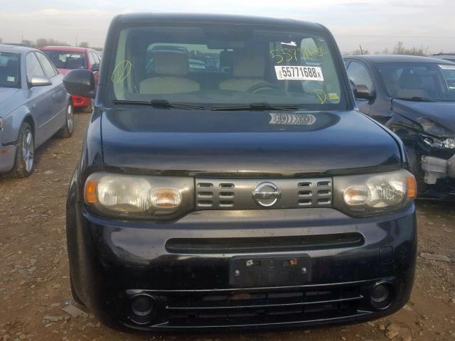 JN8AZ28R49T131070 - 2009 NISSAN CUBE BASE BLACK photo 9