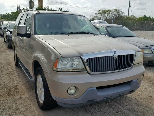 5LMEU68H64ZJ15977 - 2004 LINCOLN AVIATOR 奶油色 照片 1