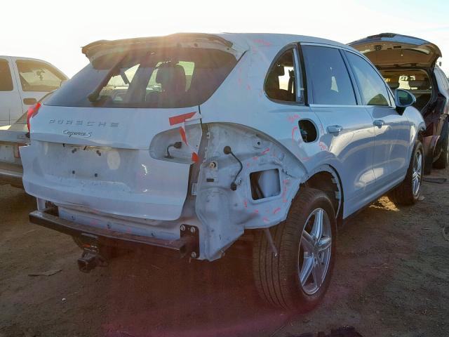 WP1AB2A25FLA56533 - 2015 PORSCHE CAYENNE S WHITE photo 4