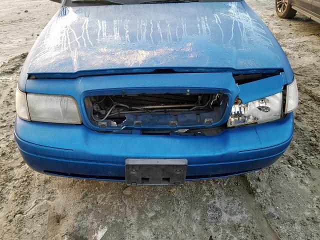 2FAHP71V79X110243 - 2009 FORD CROWN VICT BLUE photo 9