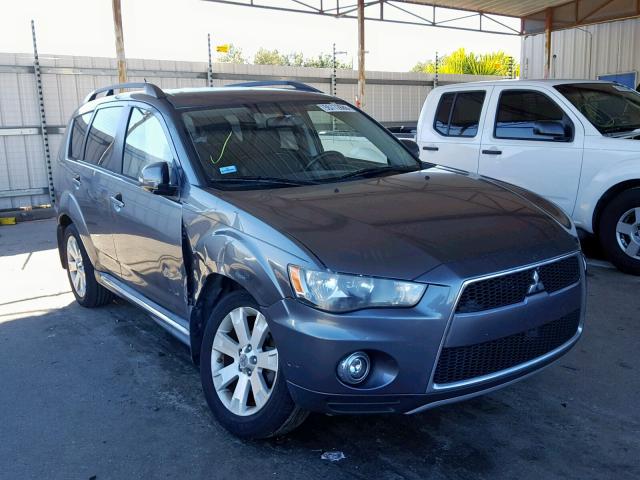 JA4AS3AW4CU011724 - 2012 MITSUBISHI OUTLANDER GRAY photo 1