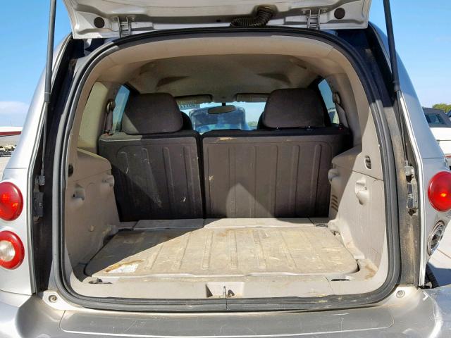 3GNDA13D46S609510 - 2006 CHEVROLET HHR LS SILVER photo 9
