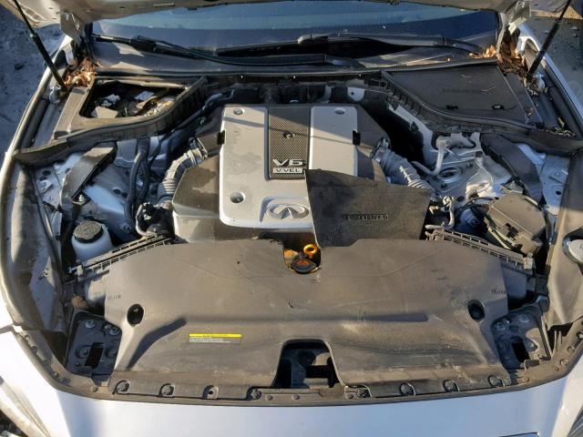 JN1BV7AP7EM675555 - 2014 INFINITI Q50 BASE SILVER photo 7