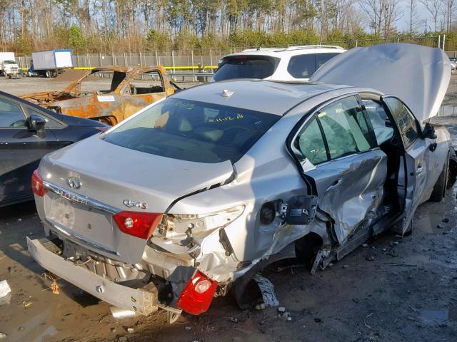 JN1BV7AP7EM675555 - 2014 INFINITI Q50 BASE SILVER photo 9