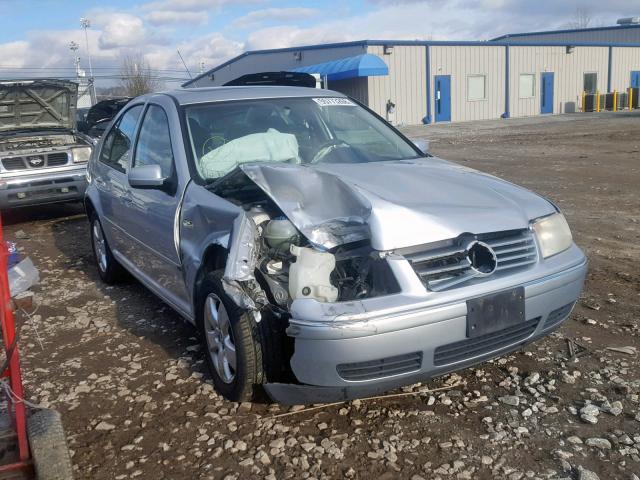 3VWSA69M65M018504 - 2005 VOLKSWAGEN JETTA GLS SILVER photo 1