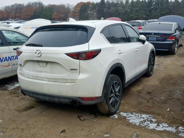 JM3KFBDLXH0108491 - 2017 MAZDA CX-5 GRAND WHITE photo 4