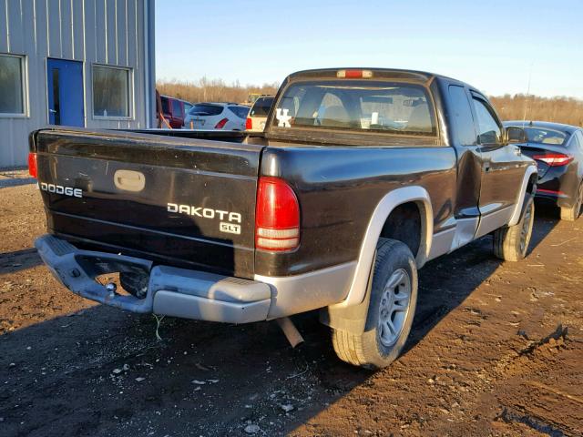 1D7HG42X13S156112 - 2003 DODGE DAKOTA SLT TWO TONE photo 4