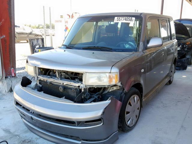 JTLKT324164086670 - 2006 TOYOTA SCION XB Сұр фото 2
