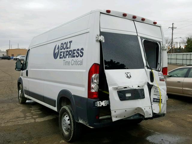 3C6TRVDG3HE546700 - 2017 RAM PROMASTER 白色 照片 3