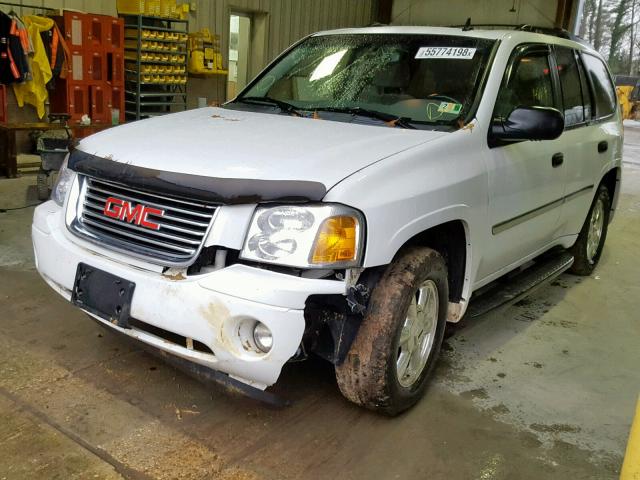 1GKDT13S672137670 - 2007 GMC ENVOY WHITE photo 2