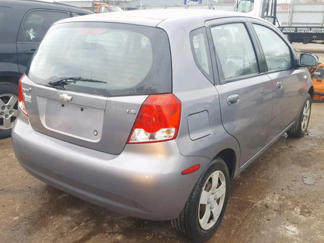 KL1TD66677B796879 - 2007 CHEVROLET AVEO BASE Boz foto 4
